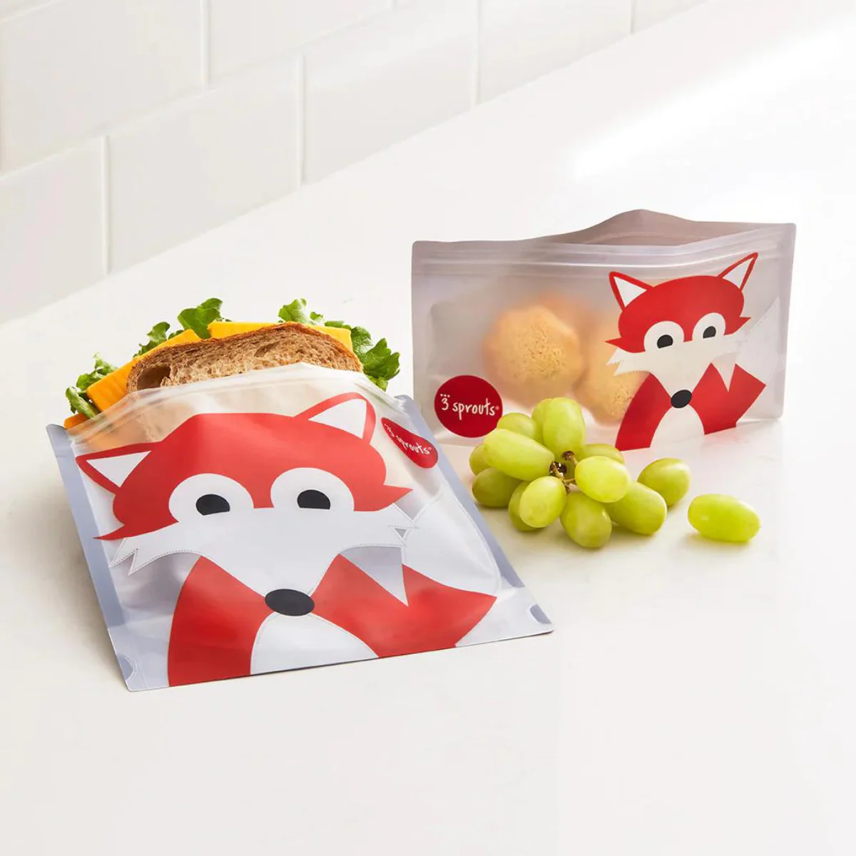 3 Sprouts Reusable Snack Bag - Image 12