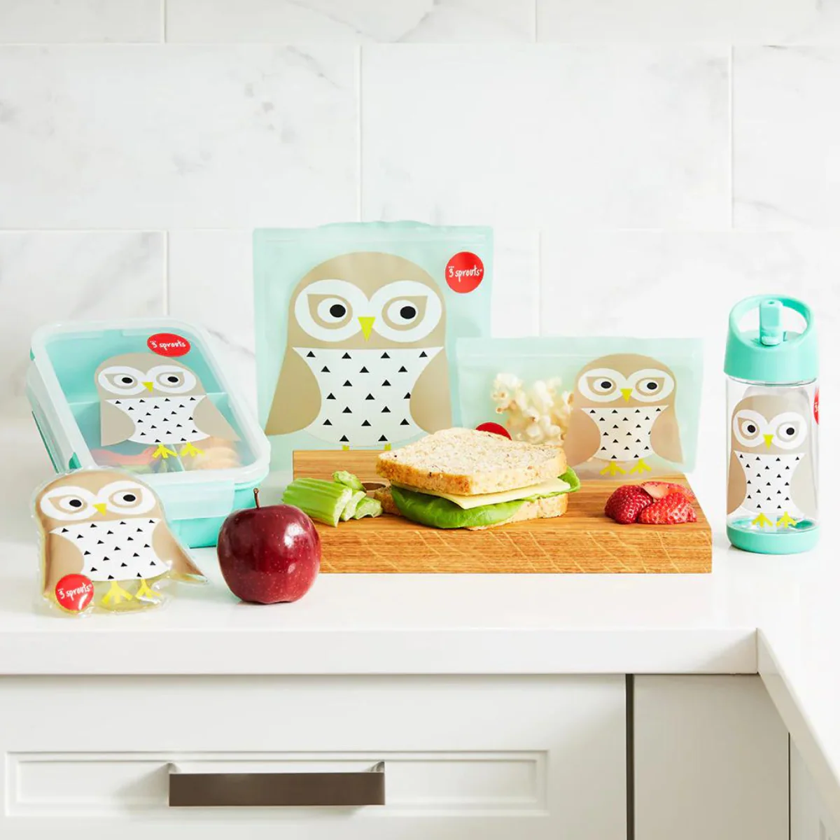 3 Sprouts Reusable Snack Bag - Image 16