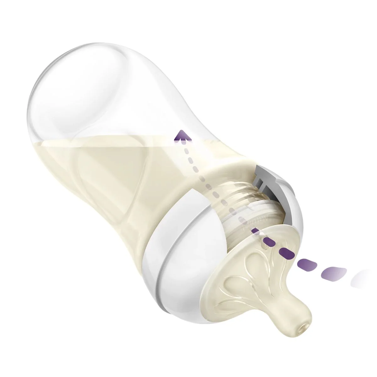 Avent Natural Response Glass Bottle 120ml - Image 3