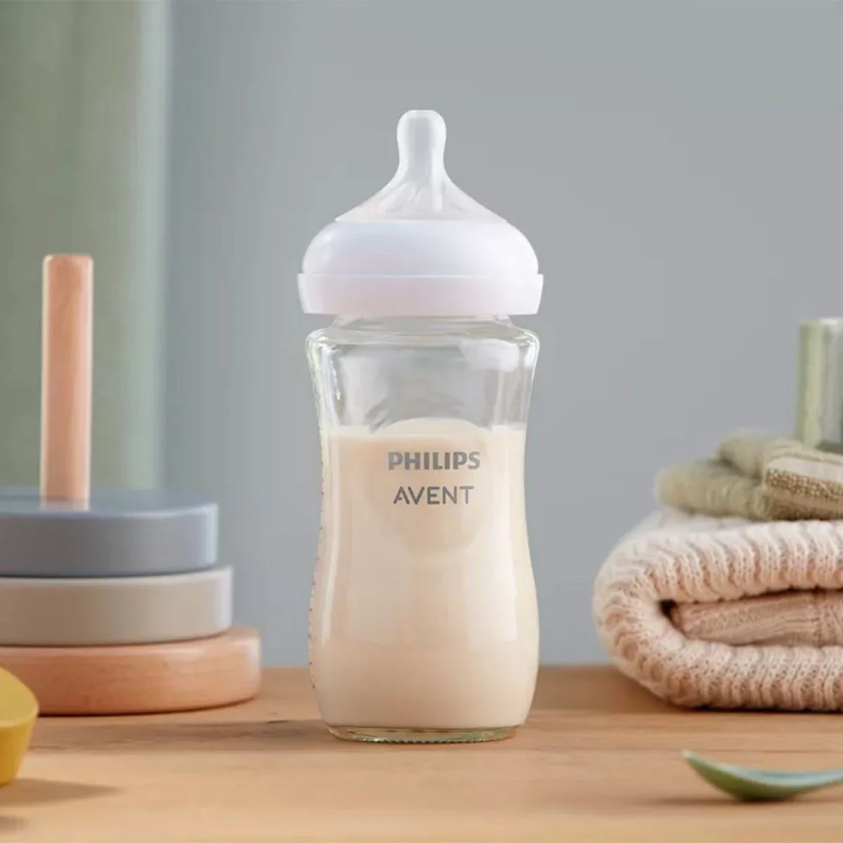 Avent Natural Response Glass Bottle 240ml - Image 6