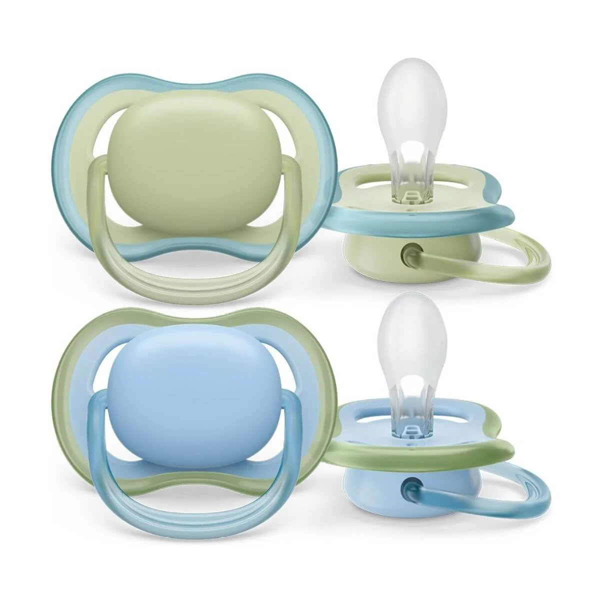 Avent Ultra Air Plain Soother - 2 Pack (Assorted) - Image 2