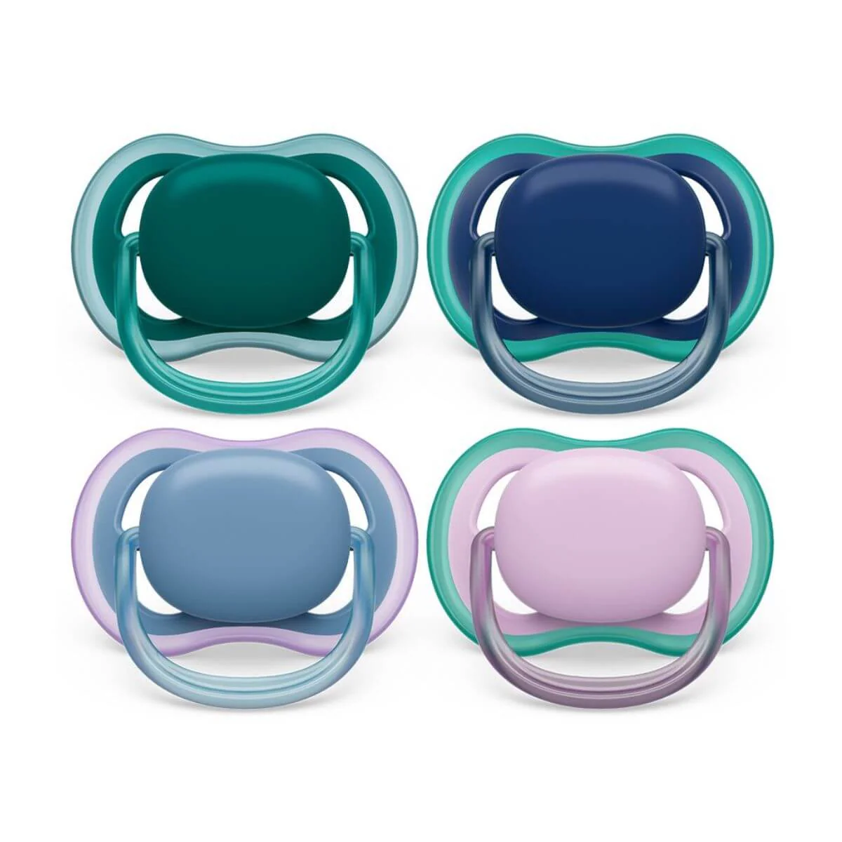 Avent Ultra Air Plain Soother - 2 Pack (Assorted) - Image 6