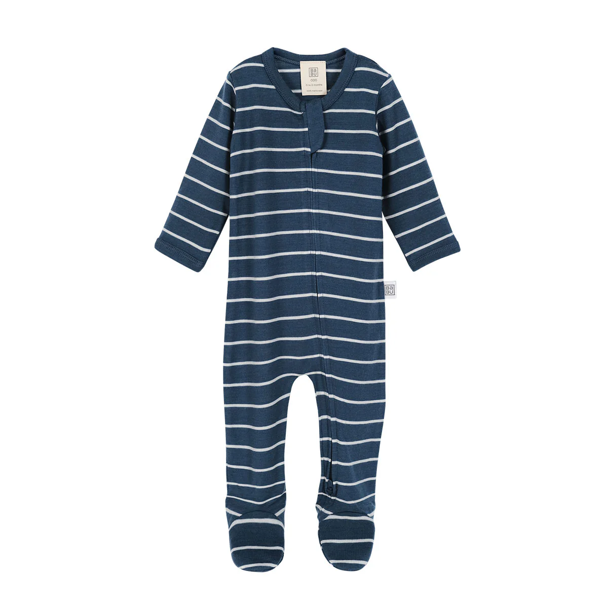 Babu Merino Footed Onesie - Image 4
