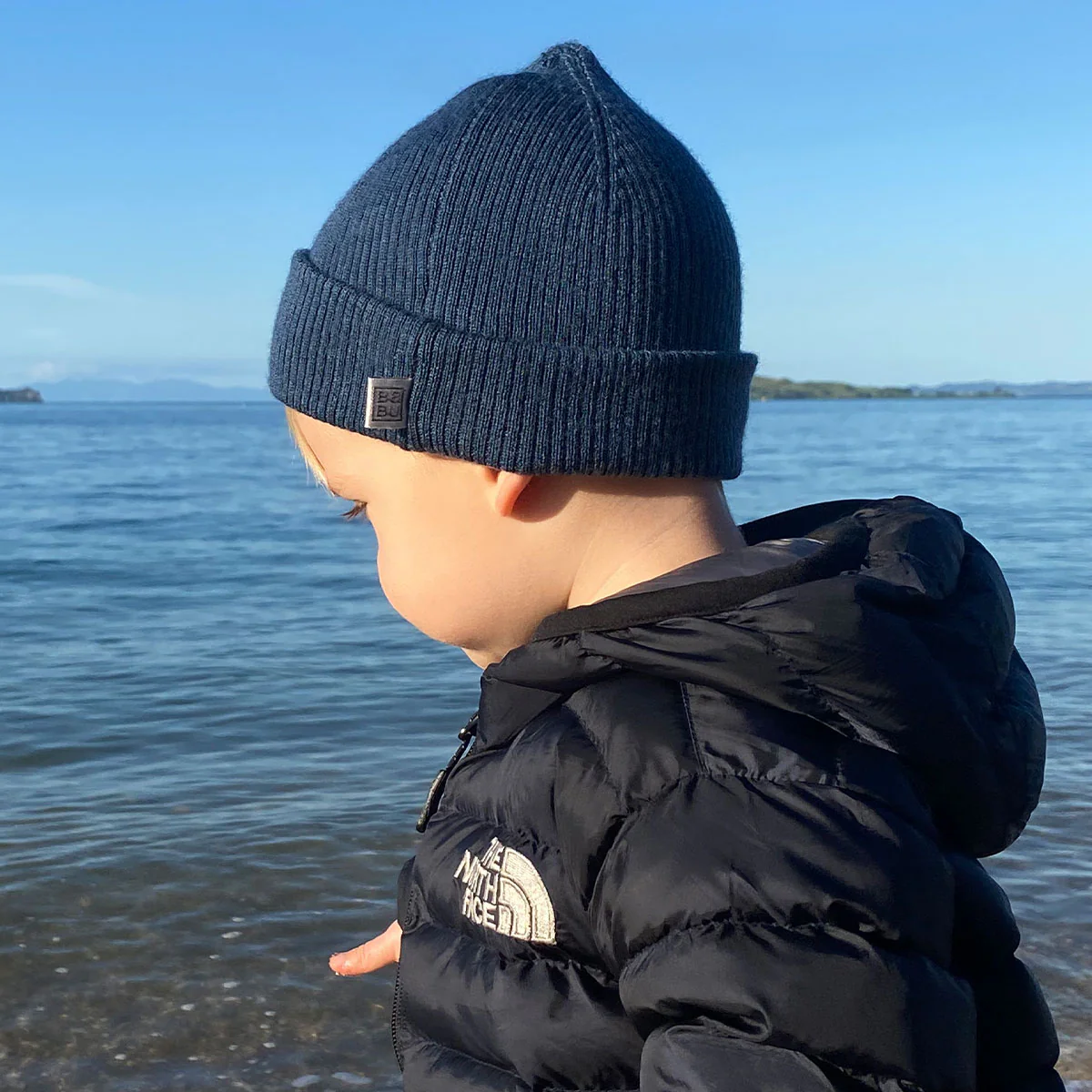 Babu Merino Ribbed Beanie - Image 3