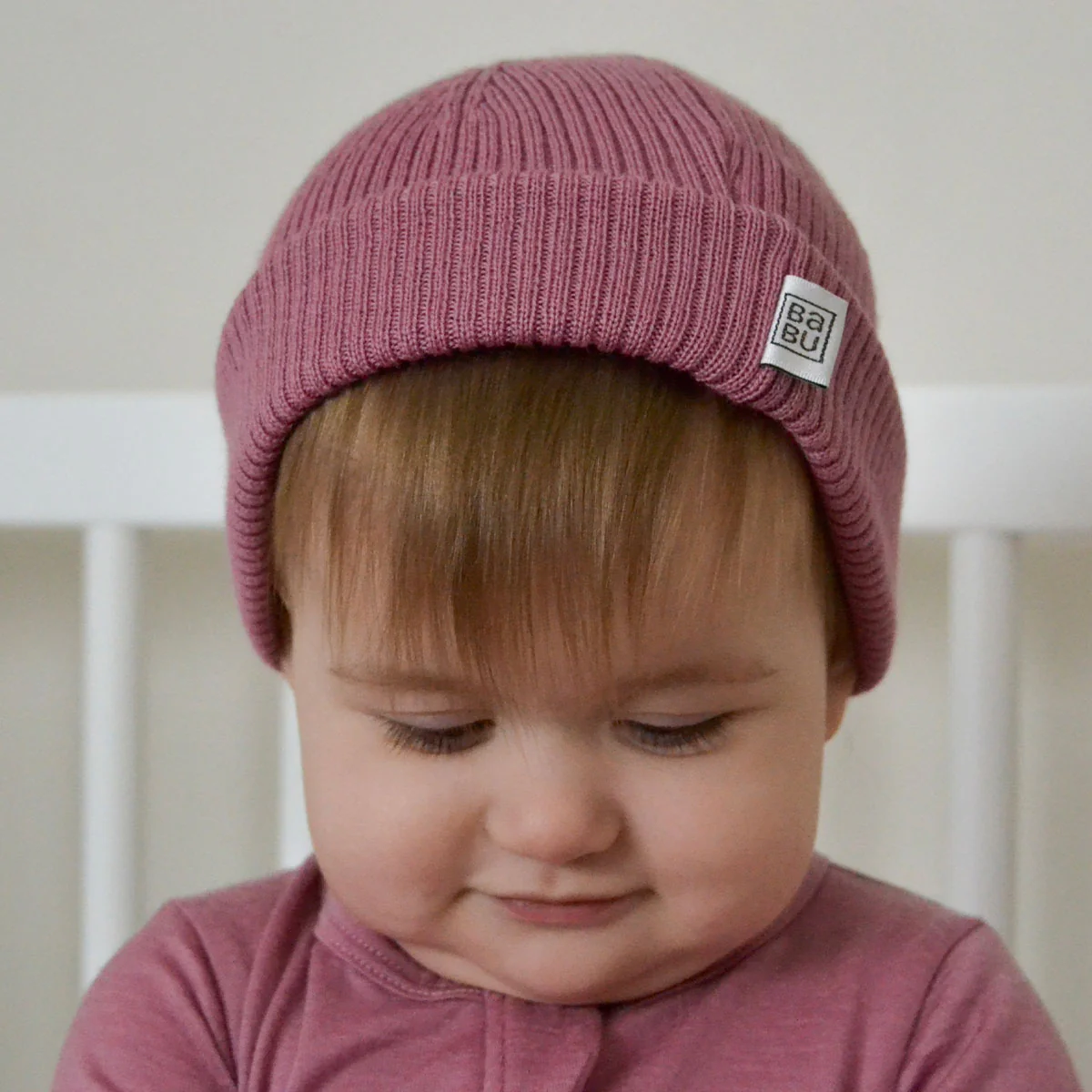 Babu Merino Ribbed Beanie - Image 6