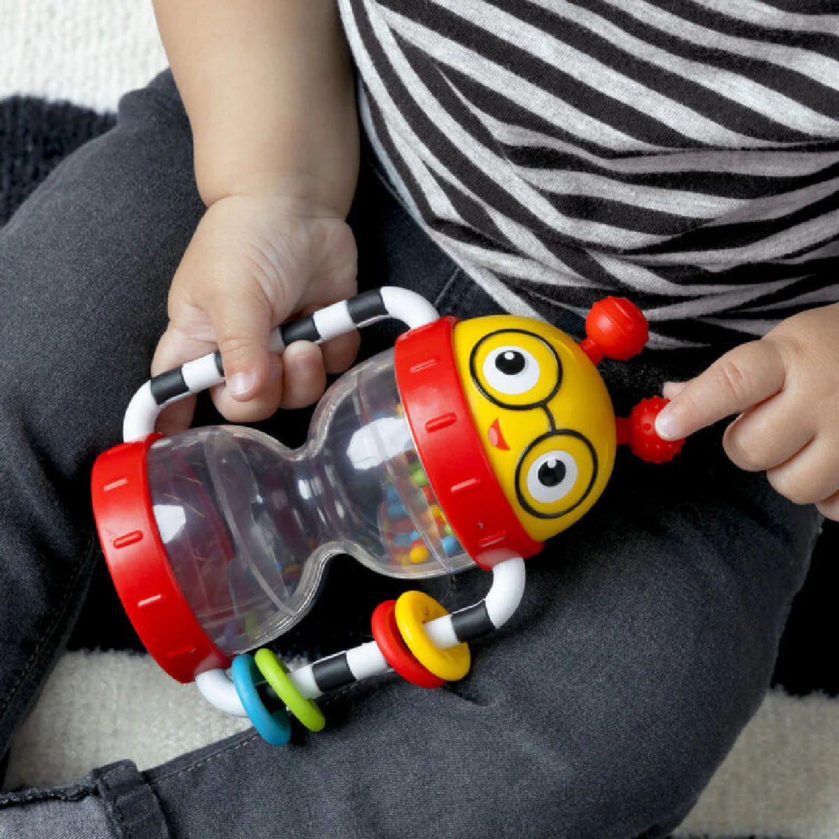 Baby Einstein Cal’s Sensory Shake-up™ Activity Rattle - Image 2