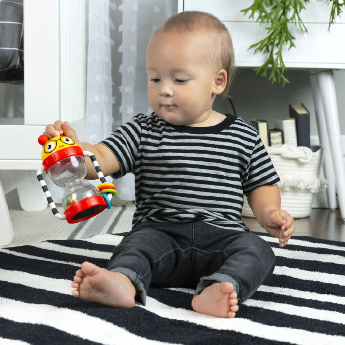 Baby Einstein Cal’s Sensory Shake-up™ Activity Rattle - Image 3