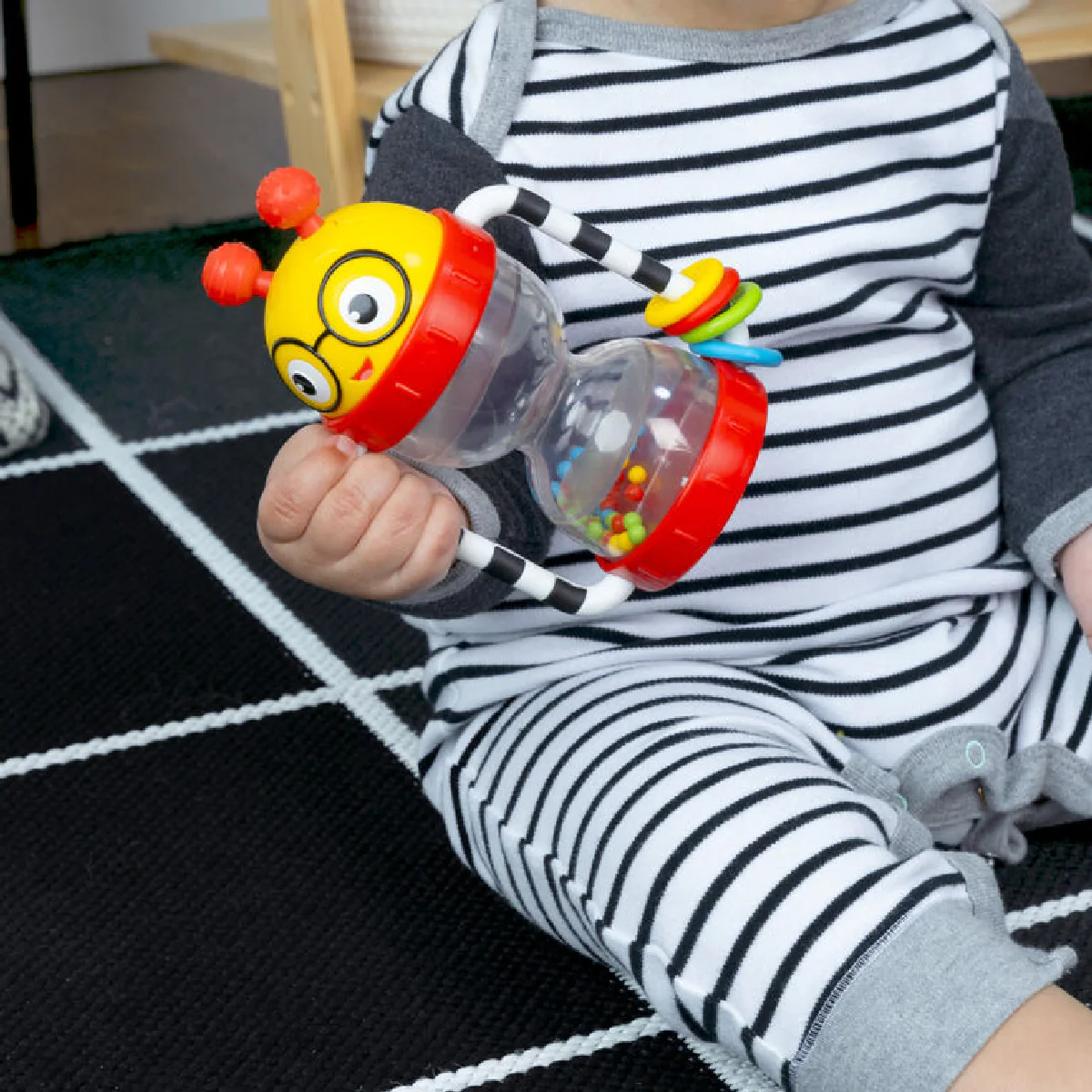 Baby Einstein Cal’s Sensory Shake-up™ Activity Rattle - Image 6