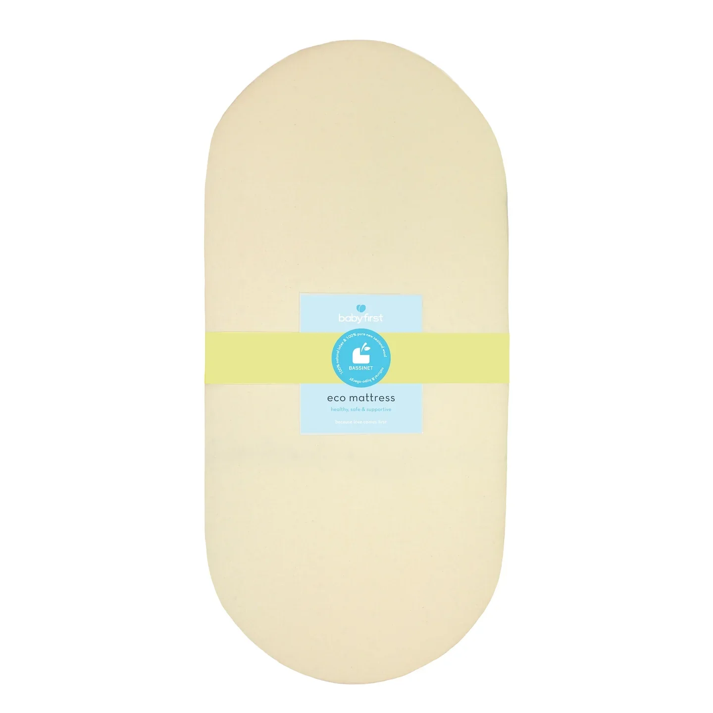 Baby First Bassinet Mattress Latex Round