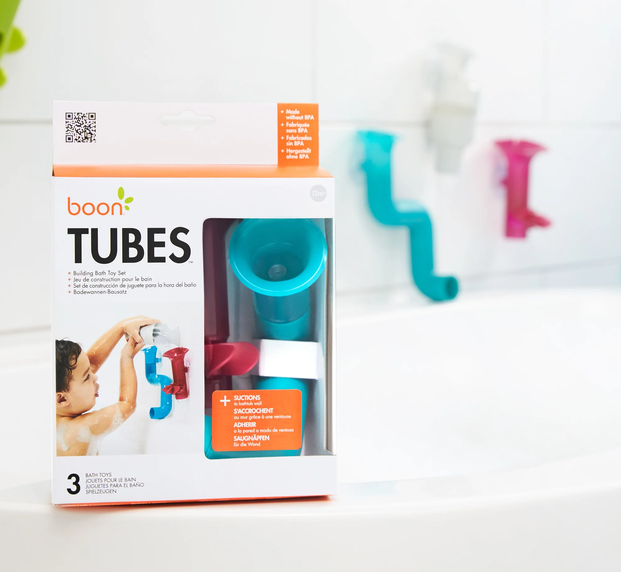 Boon Tube Bath Toy - Image 2