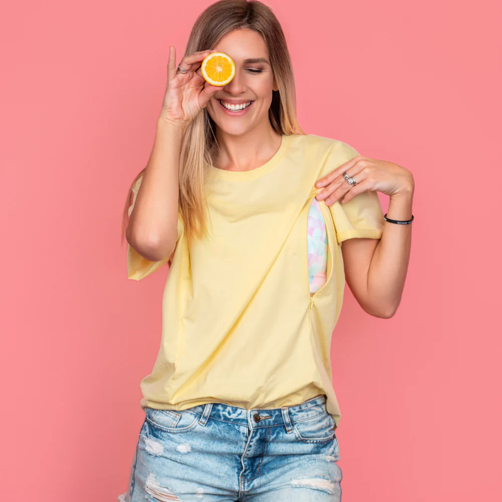 Charlotte Tee Breastfeeding T-Shirt - Image 23