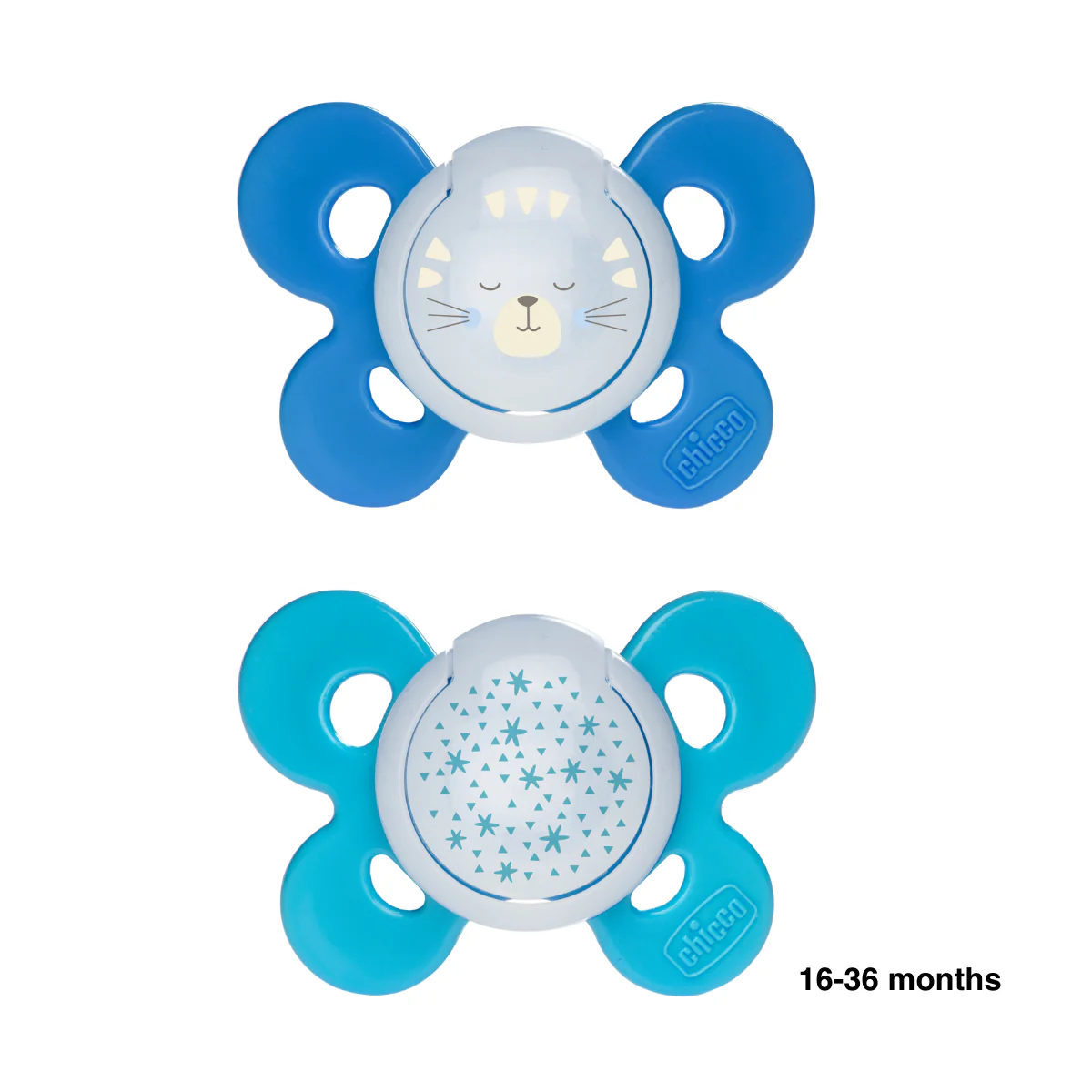 Chicco Comfort Silicone Sooother 16m+ - 2 Pack