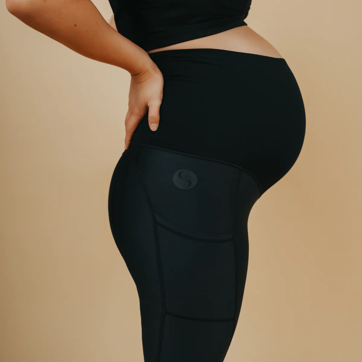 Classic Maternity Leggings 7/8 Length - Image 5