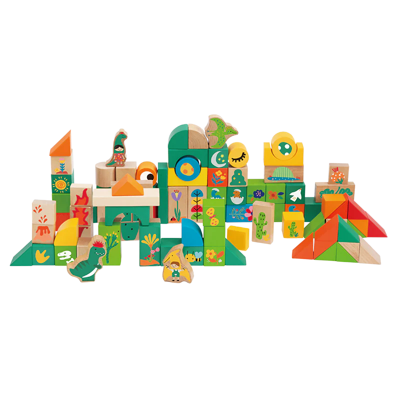 Classic World Dinosaur World Blocks
