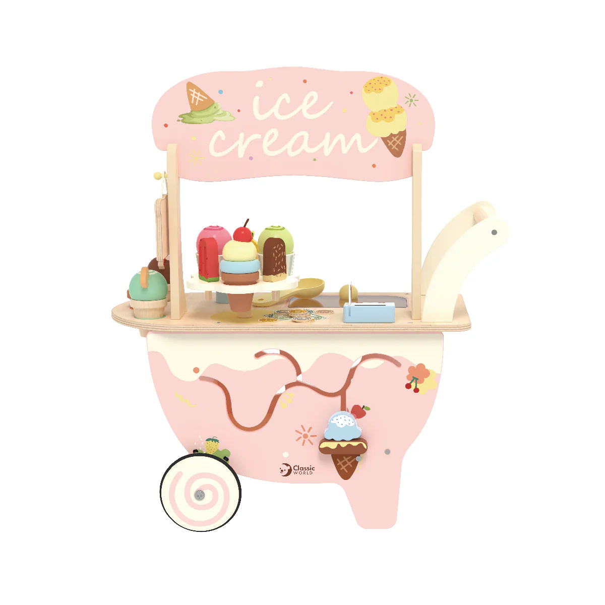Classic World Ice Cream Cart - Image 4