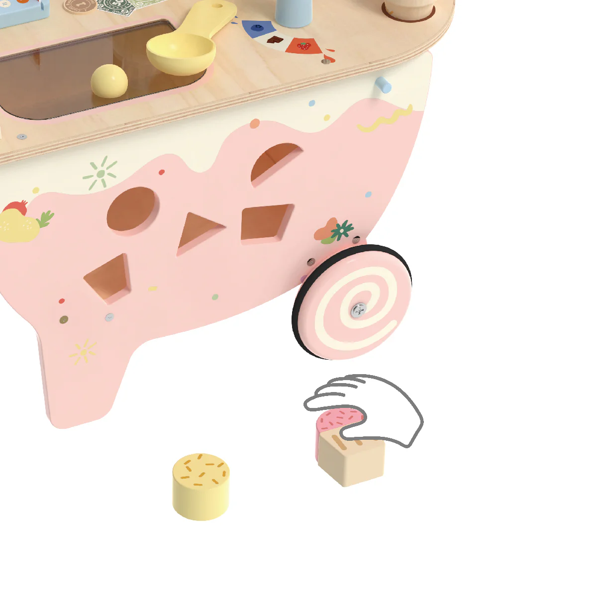 Classic World Ice Cream Cart - Image 5