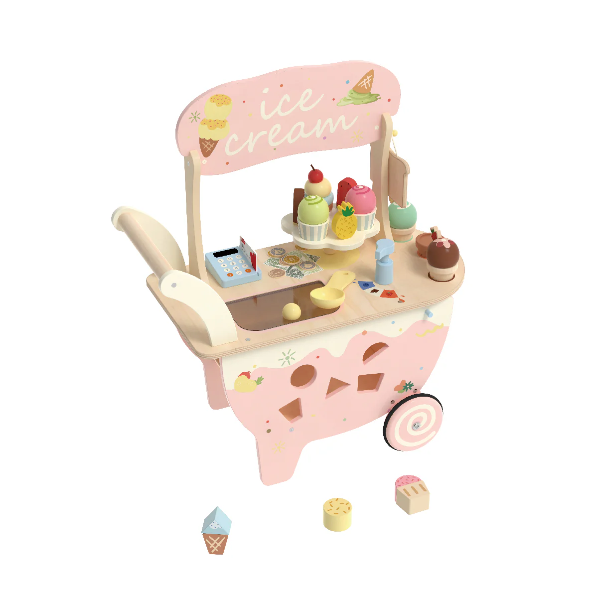 Classic World Ice Cream Cart - Image 7