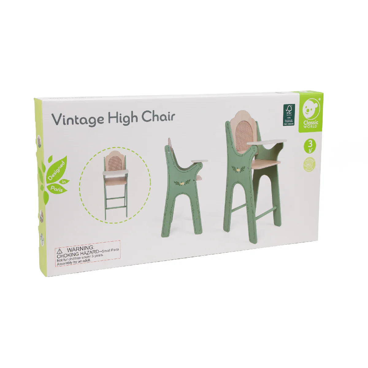 Classic World Vintage Highchair - Image 5
