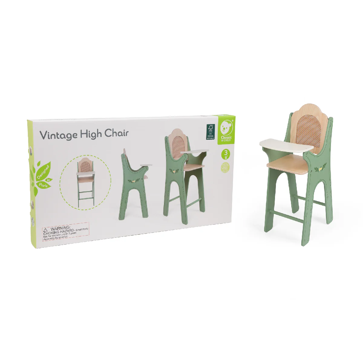 Classic World Vintage Highchair - Image 6