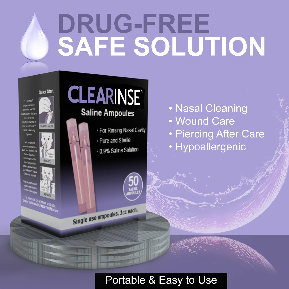 CLEARinse Electric Nasal Aspirator Starter Kit - Image 6