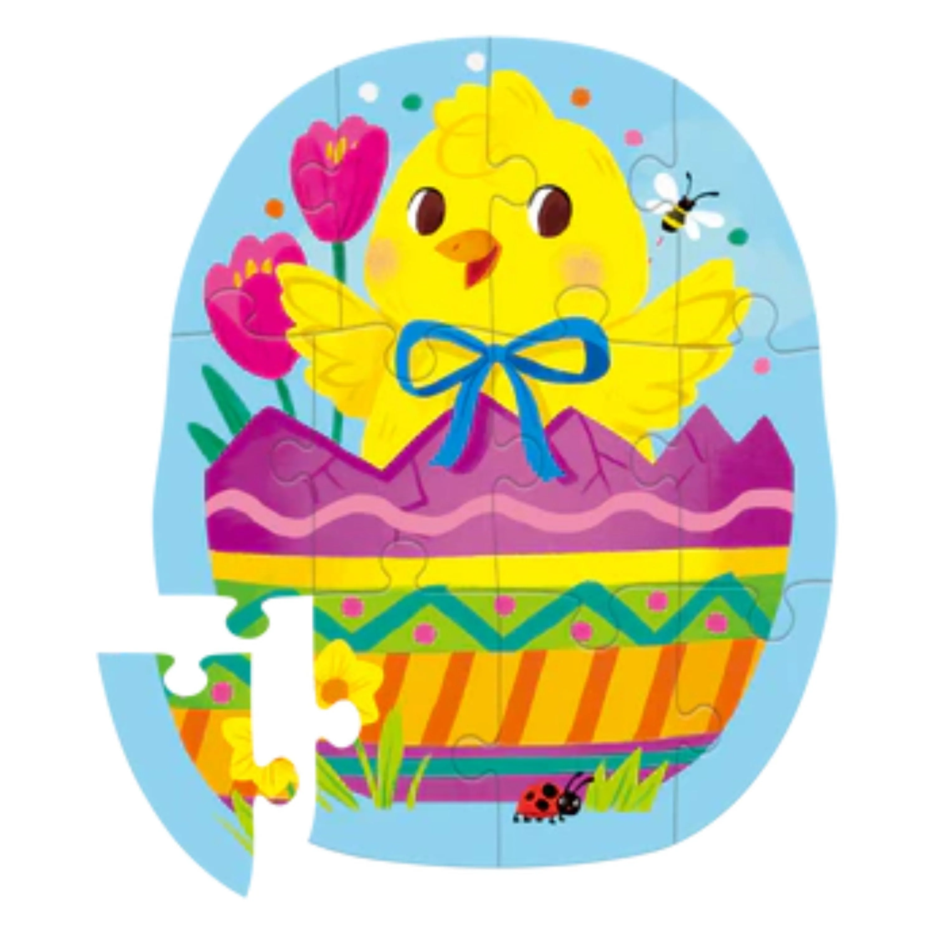 Crocodile Creek 12pc Mini Puzzle - Easter Egg - Image 2