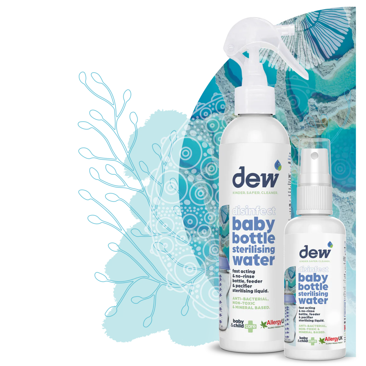Dew Baby Bottle Sterilising Spray 250ml - Image 10
