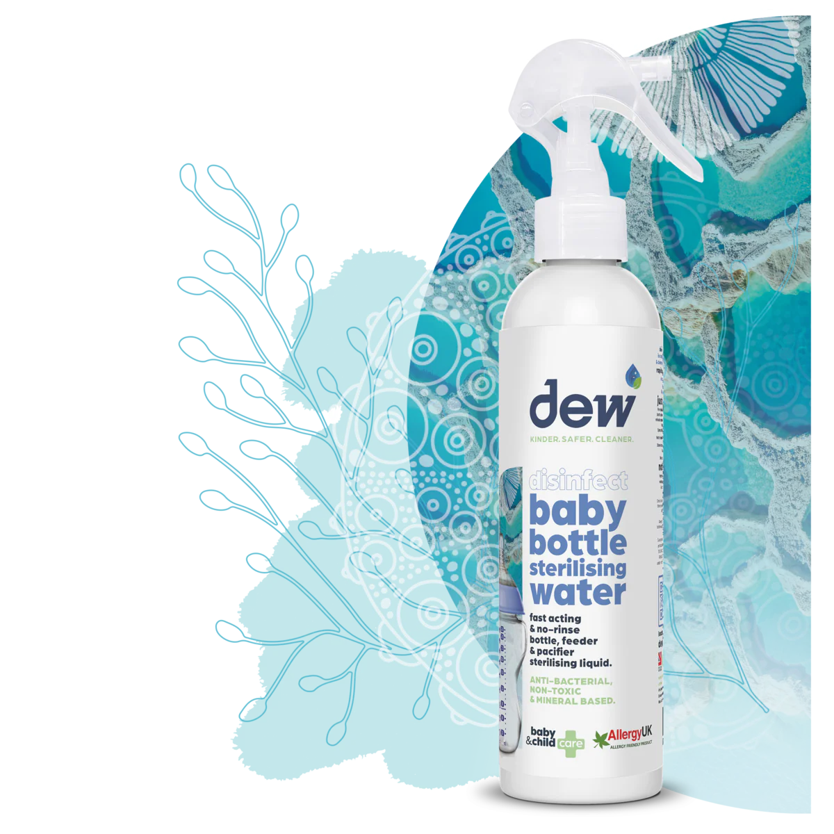 Dew Baby Bottle Sterilising Spray 250ml - Image 9