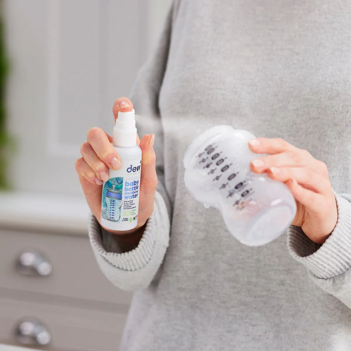 Dew Baby Bottle Sterilising Spray 65ml - Image 2