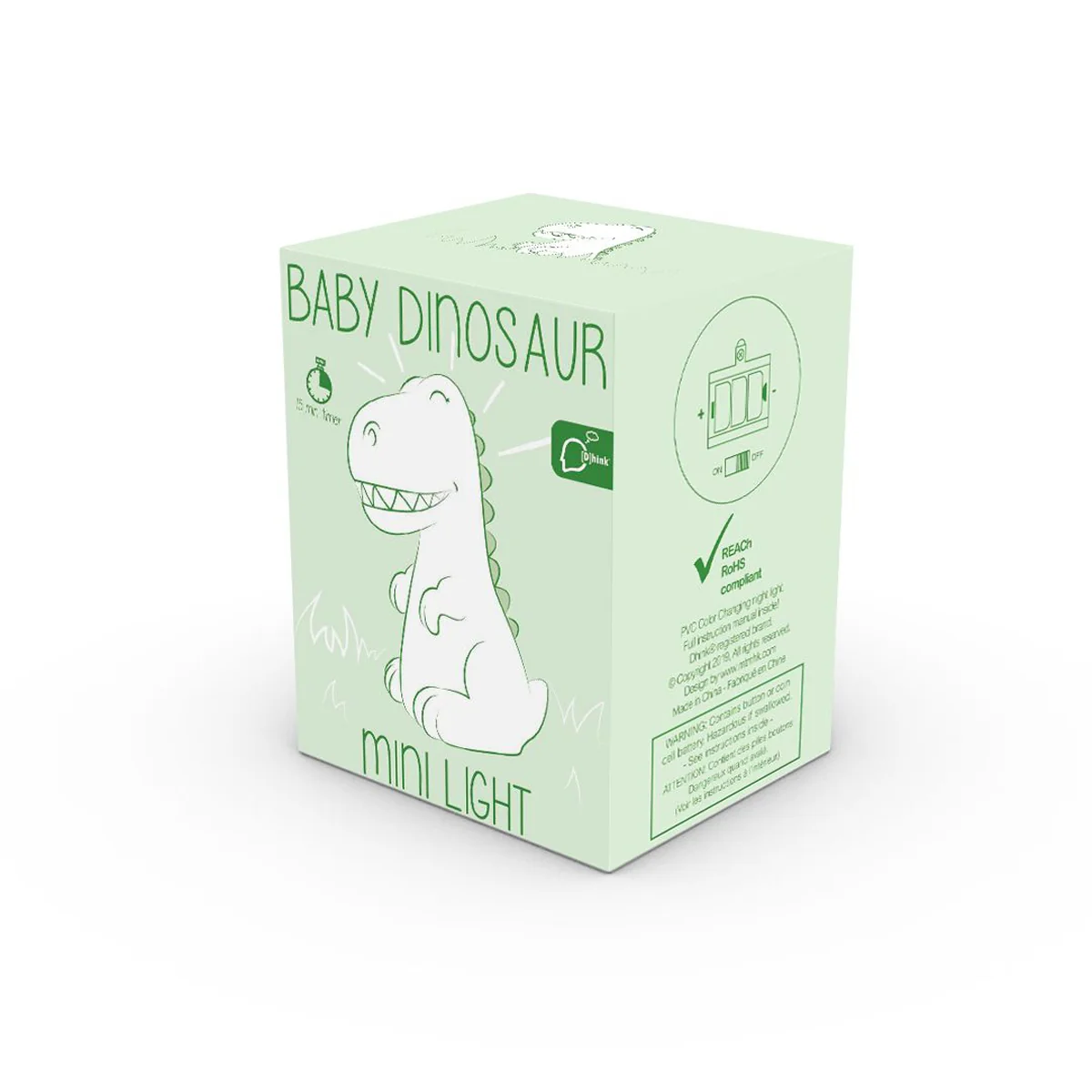 Dhink Baby Dinosaur Mini Light Battery Powered - Image 4