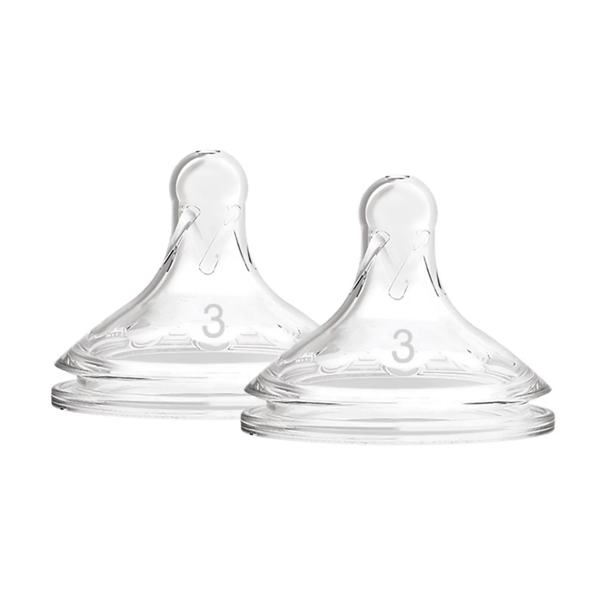 Dr Browns Options+ Wide Neck Teat Level 3 - 2 Pack - Image 2