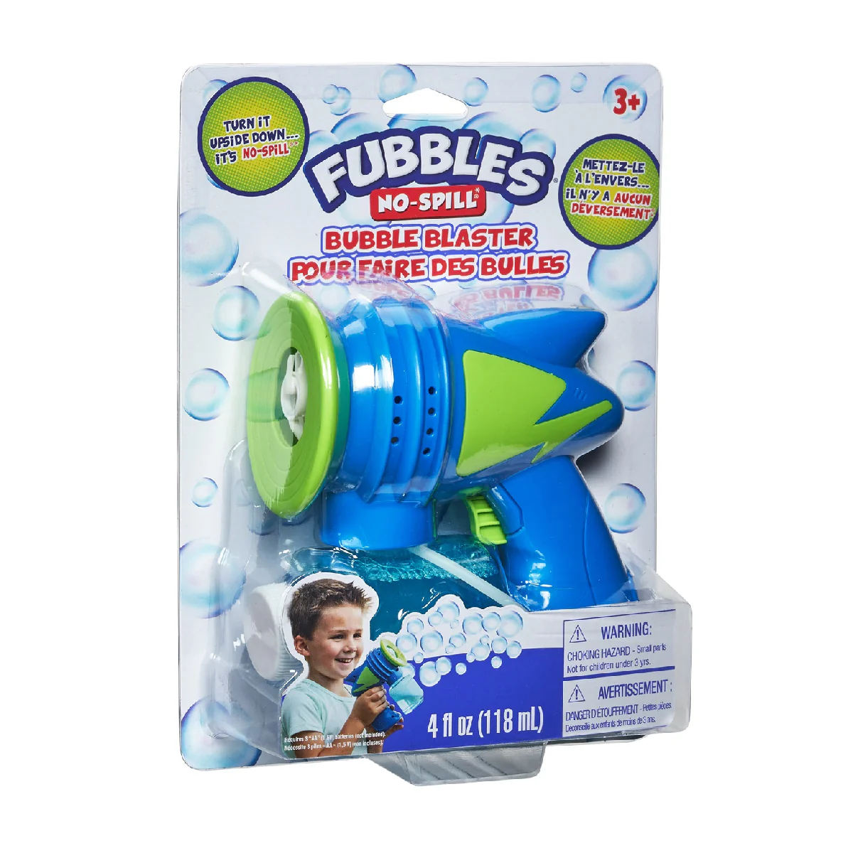 Fubbles No-Spill Bubble Blaster