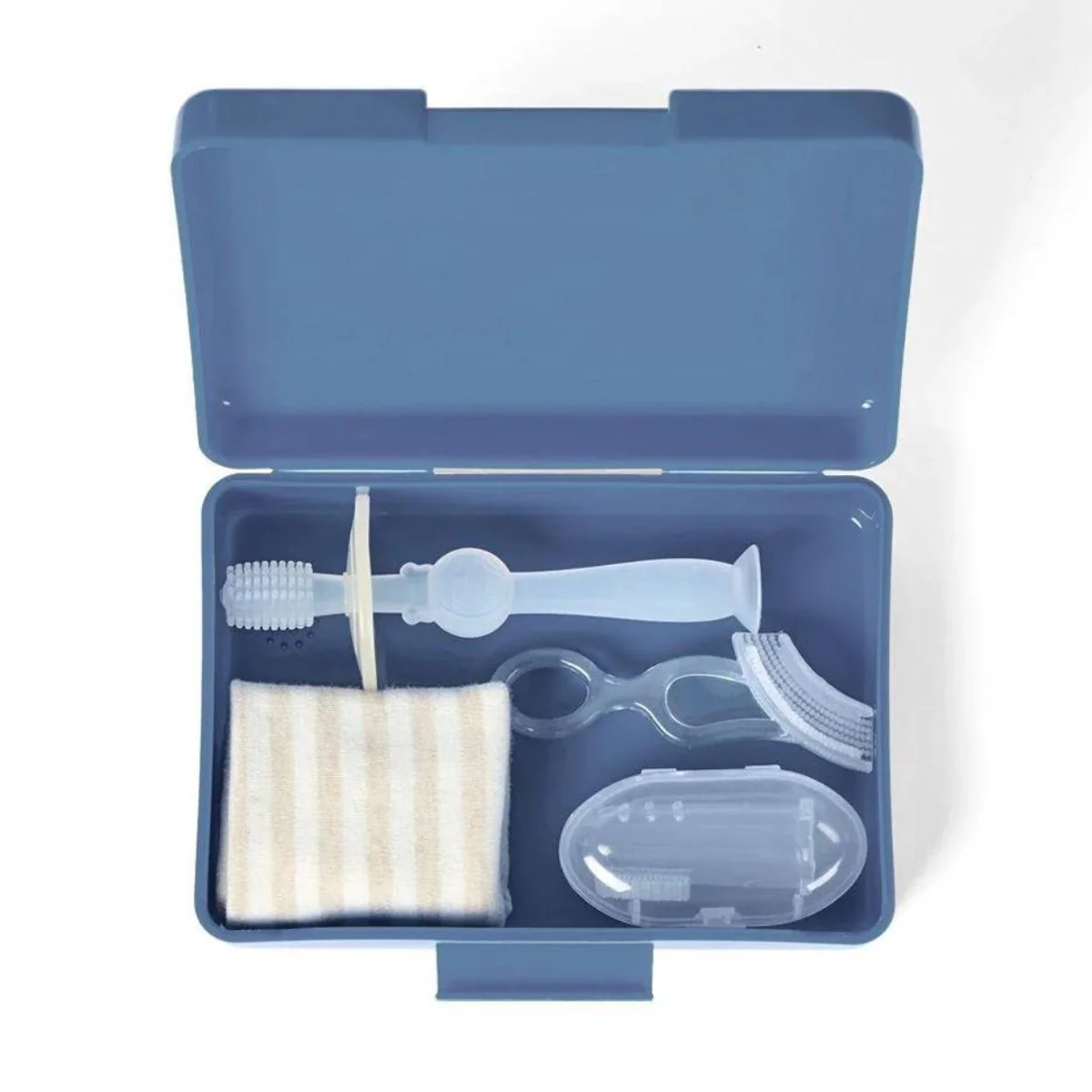 Haakaa Kids Oral Care Set - Bluestone