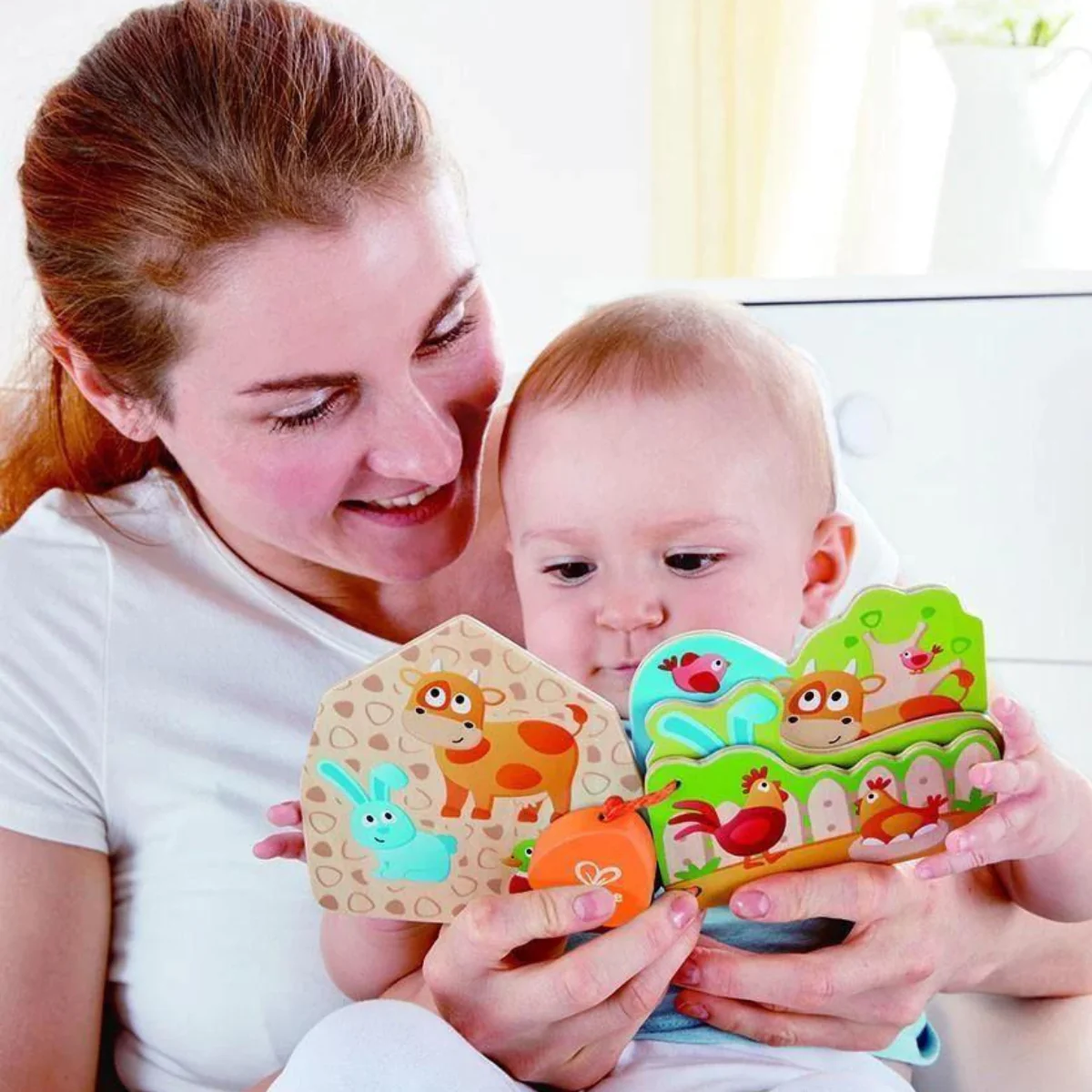 Hape Babys Farm Animal Book - Image 2