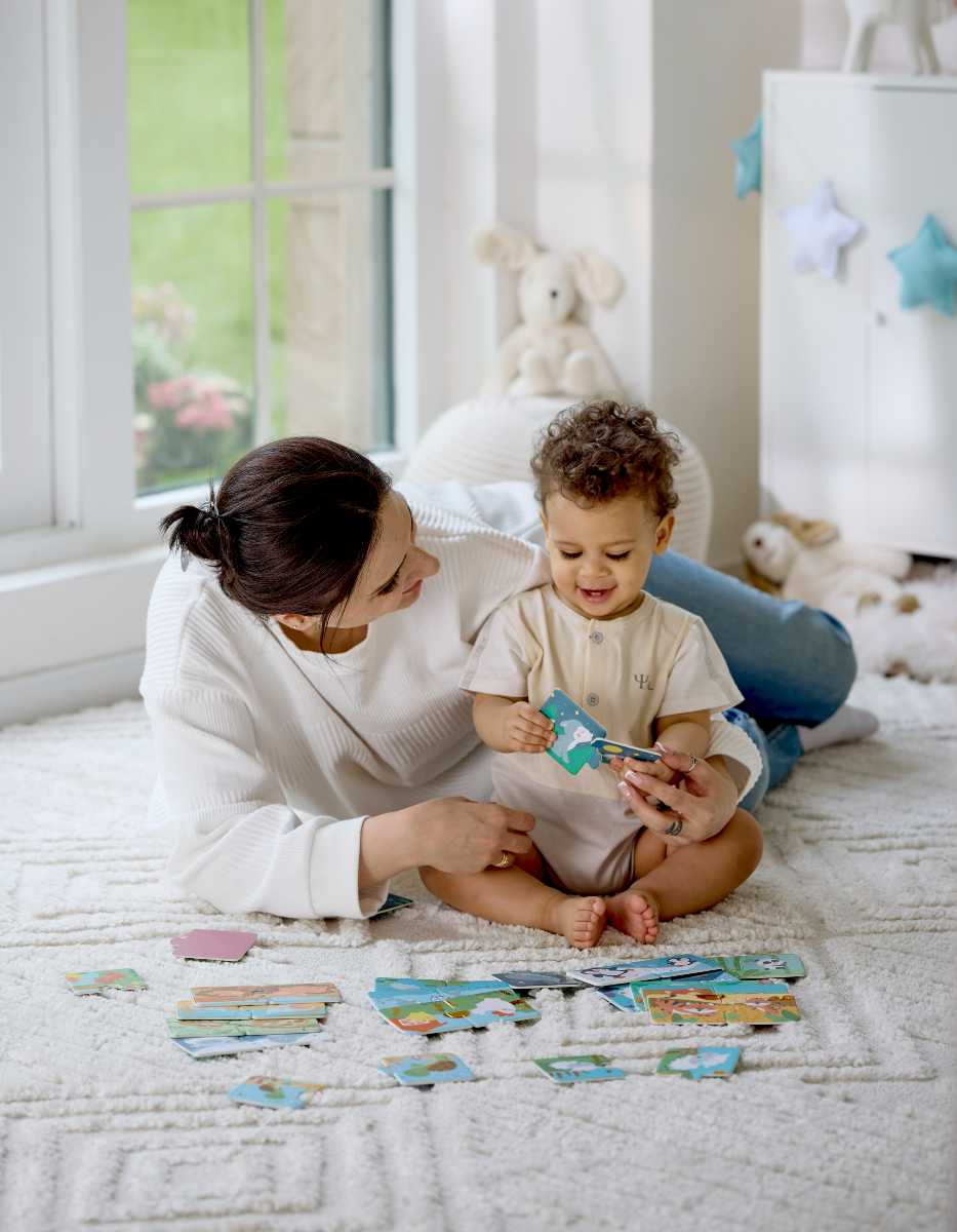 Hape Duo Logic Puzzle Animals Mum & Baby - Image 16