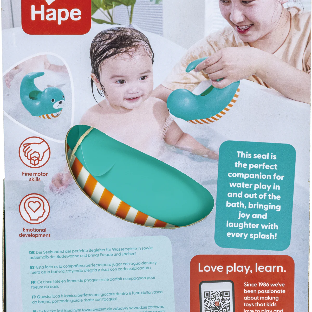 Hape Happy Splashers Seal Jug - Image 14