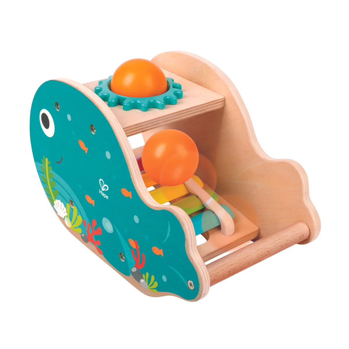 Hape Musical Whale Tap Bench - Image 2