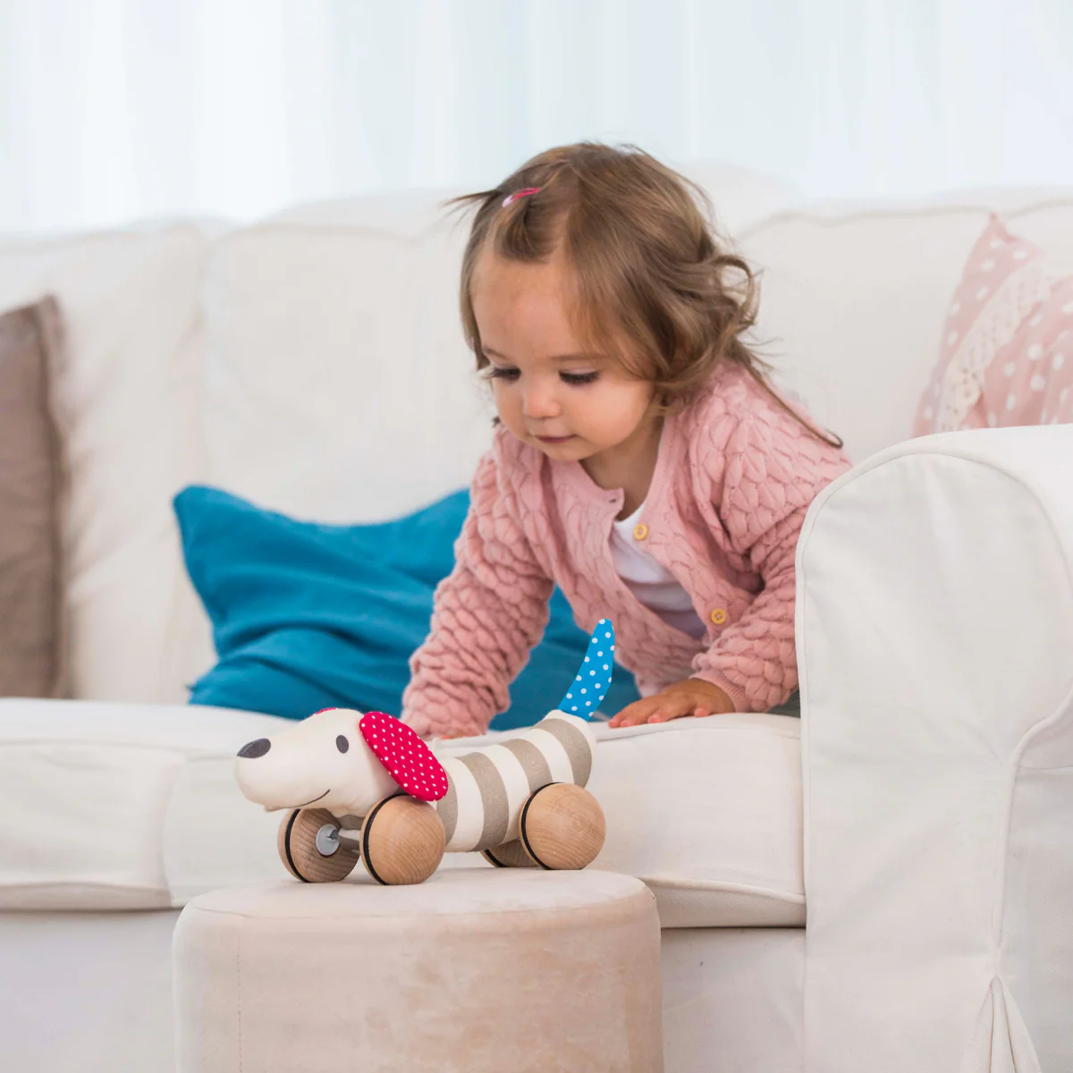 Hape Pull Along Dog - Image 4