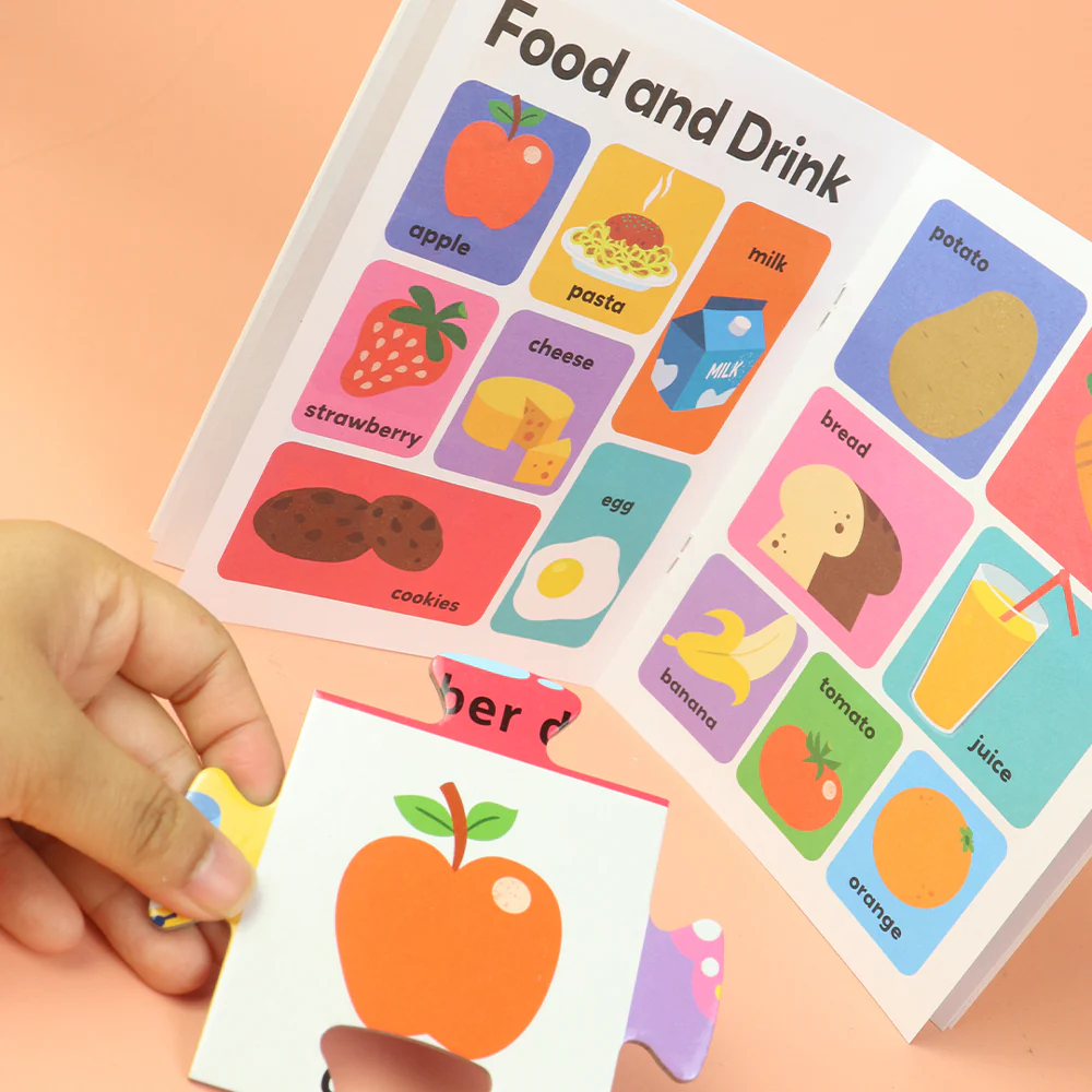 Hinkler Gift Building Blocks Floor Puzzle First Words - Image 2