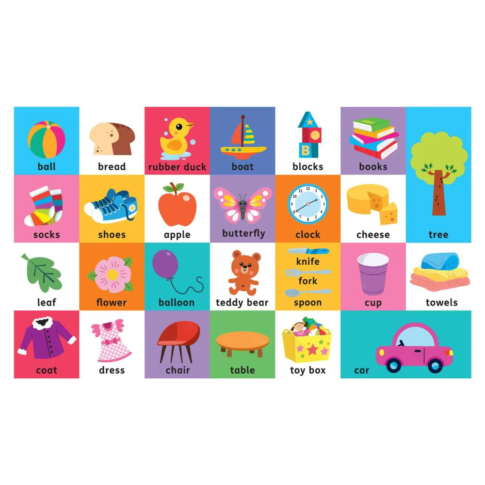 Hinkler Gift Building Blocks Floor Puzzle First Words - Image 5
