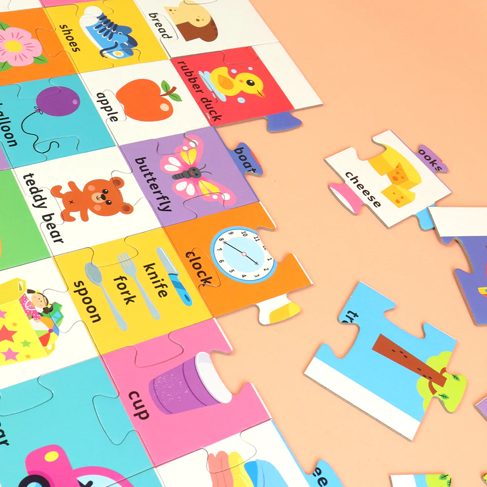 Hinkler Gift Building Blocks Floor Puzzle First Words - Image 8