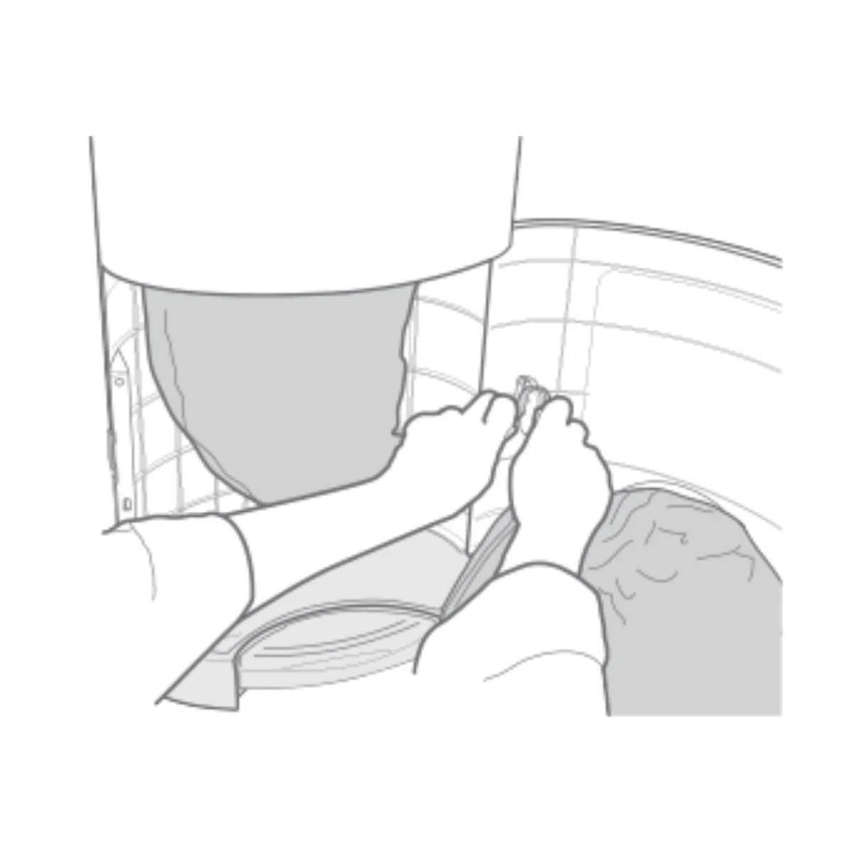 Korbell Mini Nappy Bin Refill 9L - 3 Pack - Image 3