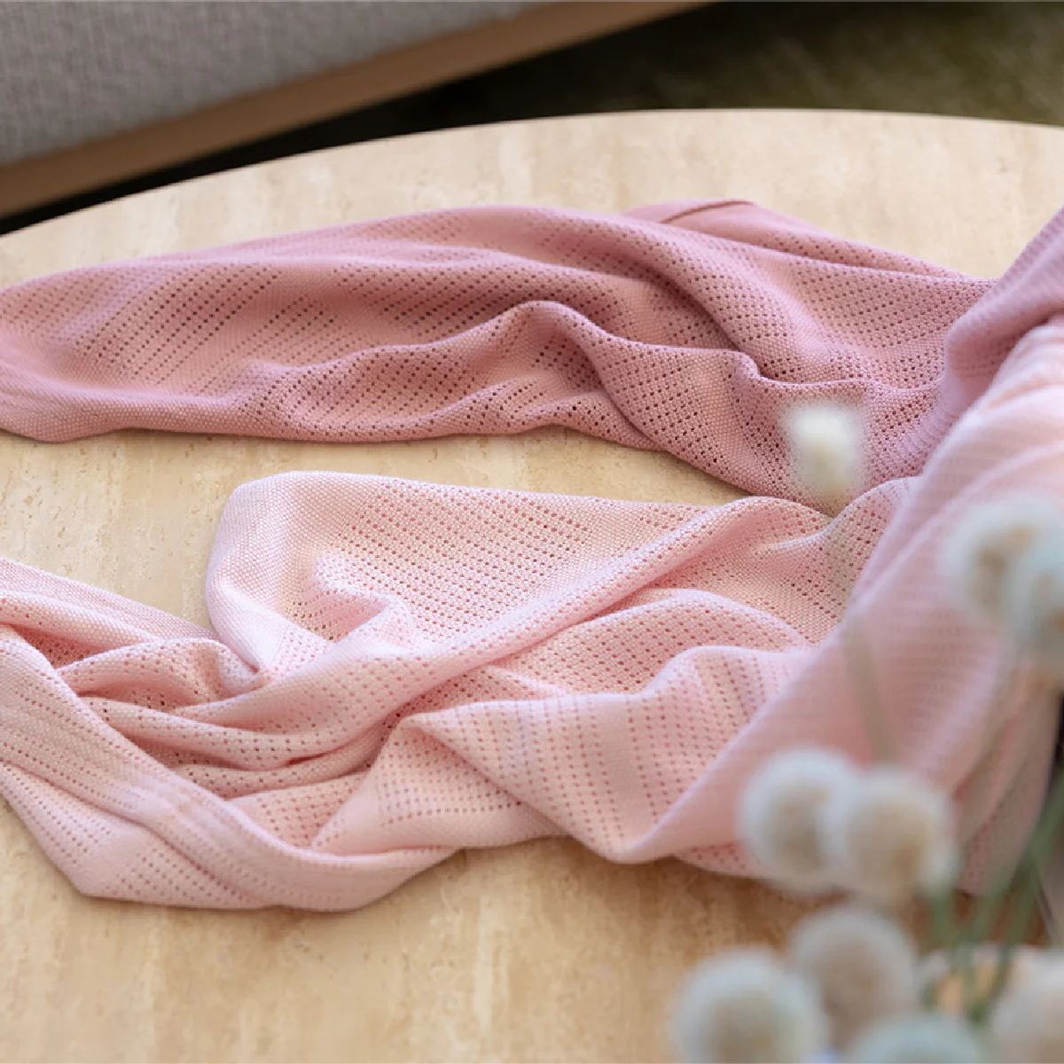 Little Bamboo Cellular Blanket - 2 Pack - Image 8