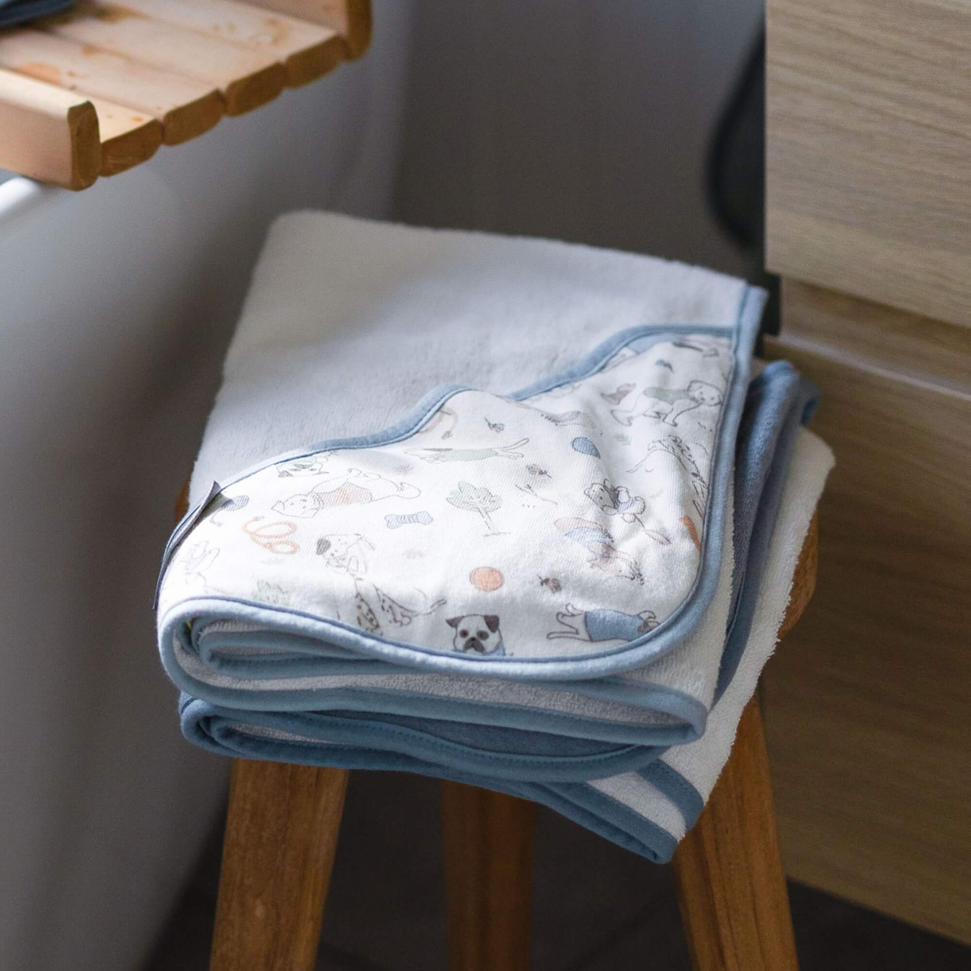 Little Linen Hooded Towel 2pk - Image 3