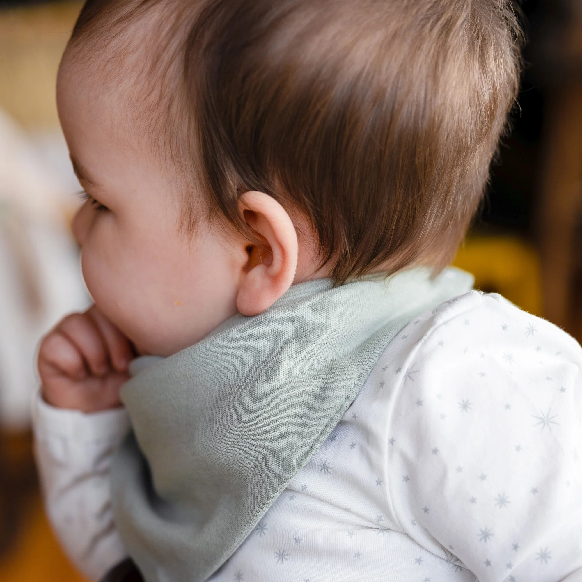 Little Linen Jersey Bib 2 Pack - Image 6