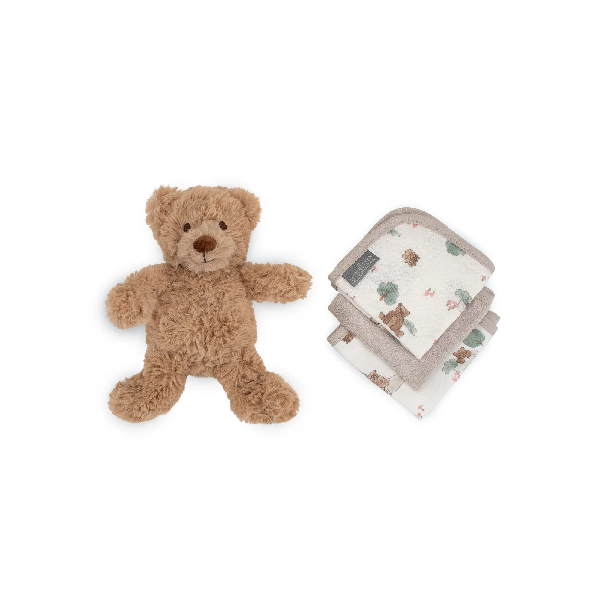 Little Linen Plush Toy & Washers Willow Bear - Image 4