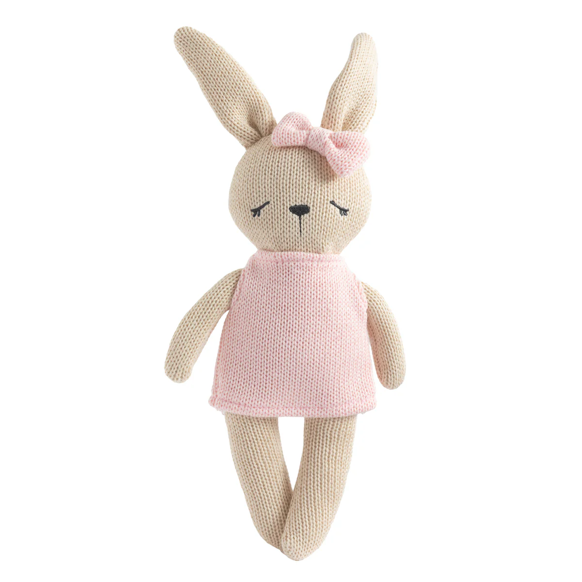 Living Textiles Bella the Bunny - Animal Knitted Toy