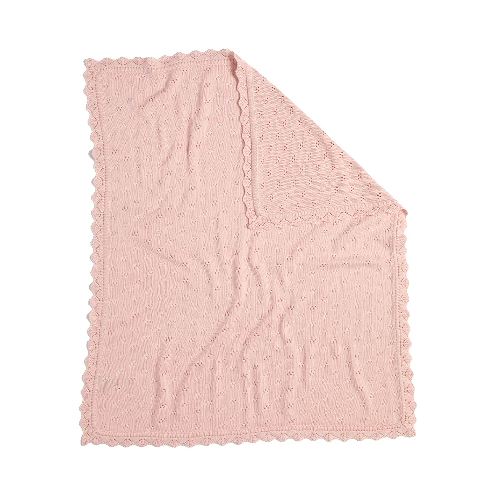 Living Textiles Blush - Heirloom Bamboo Blanket