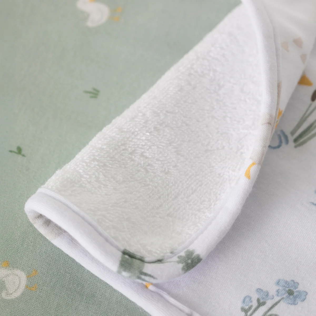 Living Textiles Goosey Goosey - Wash Cloths 3pk - Image 2