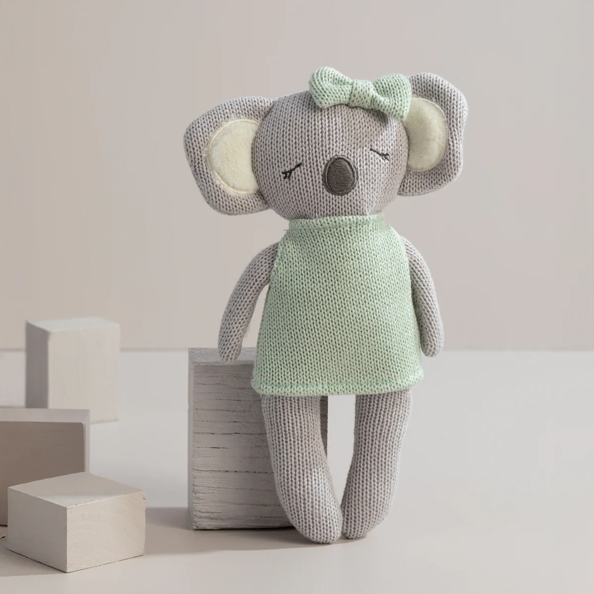 Living Textiles Kimmy the Koala - Animal Knitted Toy - Image 7