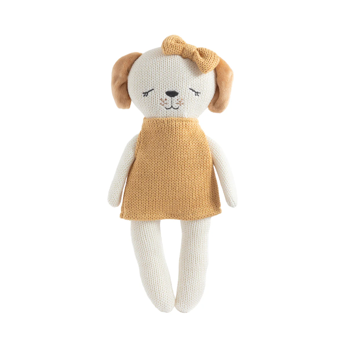 Living Textiles Paula the Puppy - Animal Knitted Toy